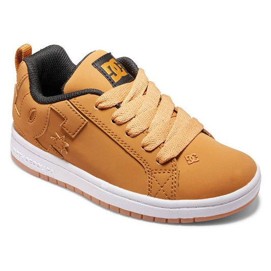 DC Shoes Court Graffik Leather Shoes for Kids (Kids) ZEE5_Y2FAW43