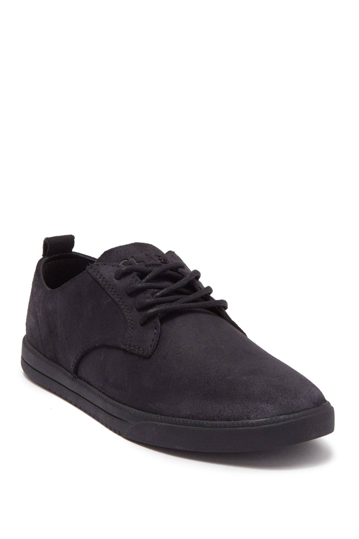 CLAE Ellington Suede 7.5 / Black Waxed Suede Shoes Unisex MNG5_Q3IOT53