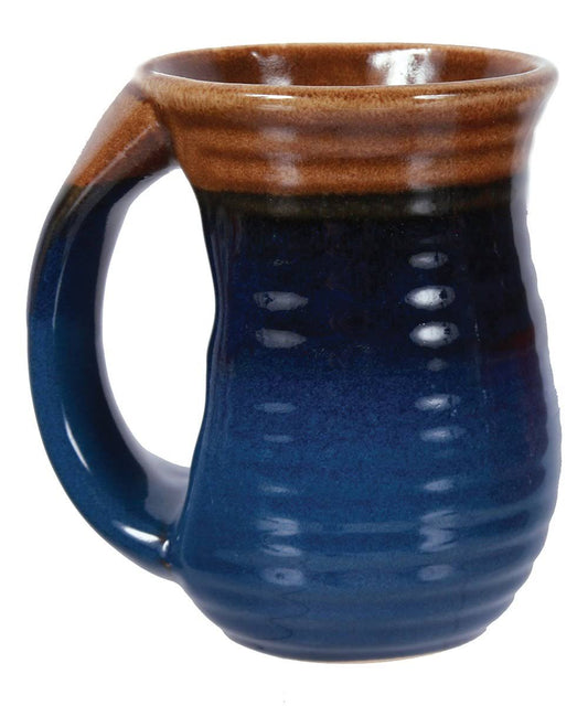 Dei Mugs - Blue Gradient-Glazed Molded Mug SSJ2_O0CEW83