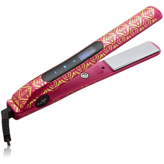 Chi Smart Gemz Volumizing Zironium Titanium Hairstyling Iron with Clips and Bag IKC8_T1OST80