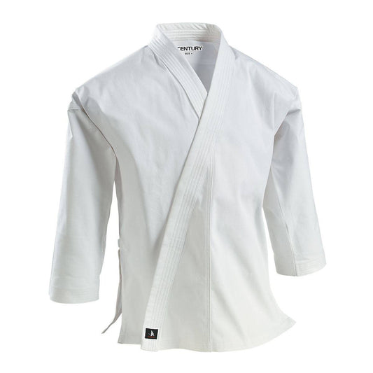 Century 10 oz Middleweight Brushed Cotton Traditional Top c02391 - White 2 IYW8_F8SFV06