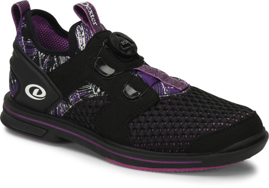 Dexter Womens Pro Boa Black/Purple Bowling Shoes TLU5_Q7PHS79