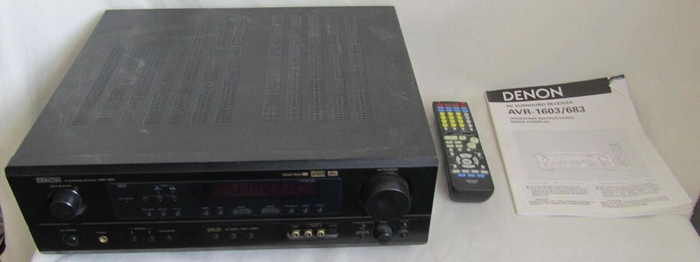 Denon AVR 1603 5.1 Channel AV Receiver - 400W Total VWK7_E3MRS49