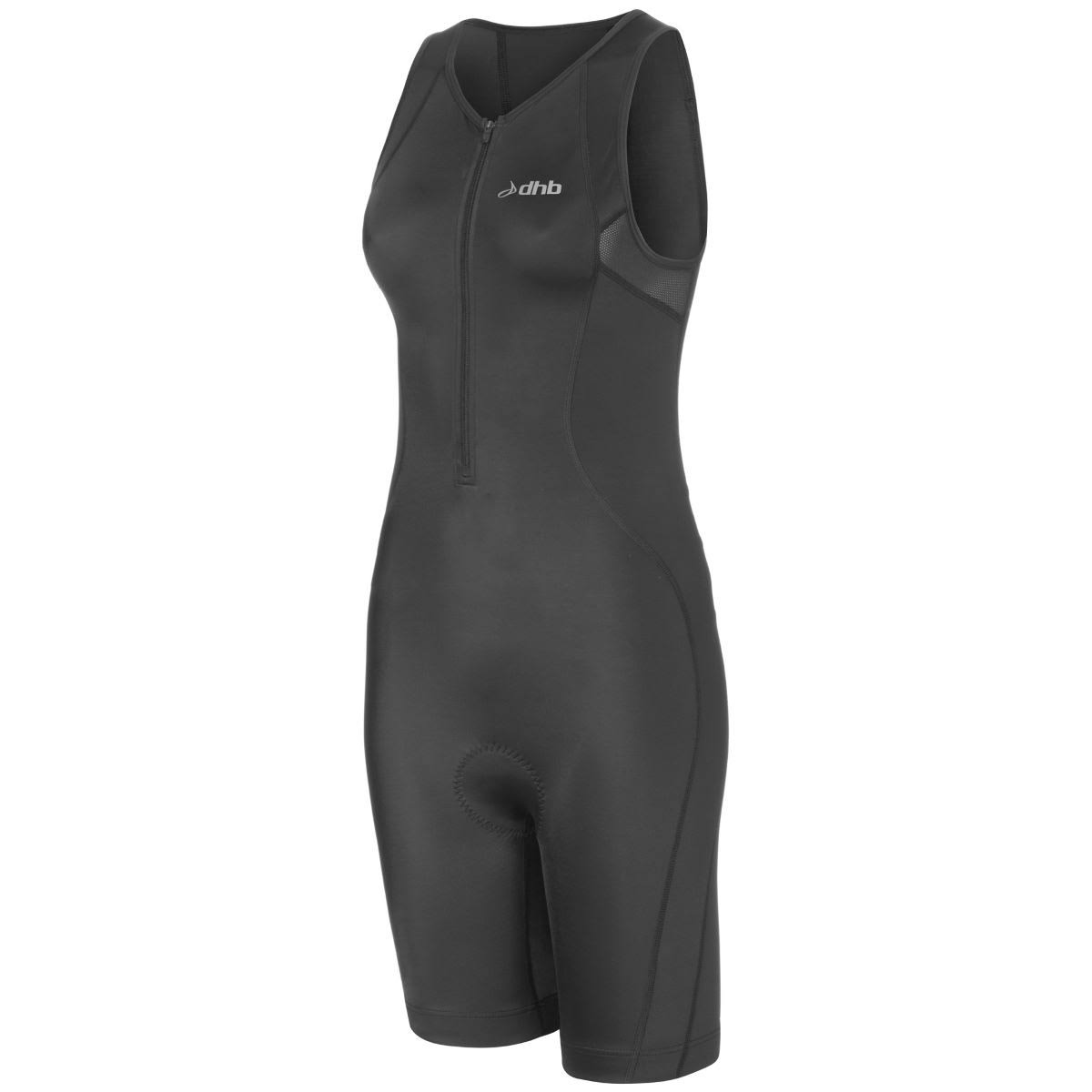 dhb Hydron Womens Sleeveless Tri Suit UK 16 Black Tri Suits Womens YWA4_M3RZD67