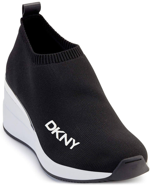 Dkny Parks Slip-On Wedge Sneakers - Black ZCZ0_V6XYE24