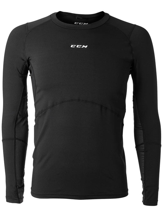 CCM Long Sleeve Compression Shirt w/ Grip - Adult EAI2_G9JNP55