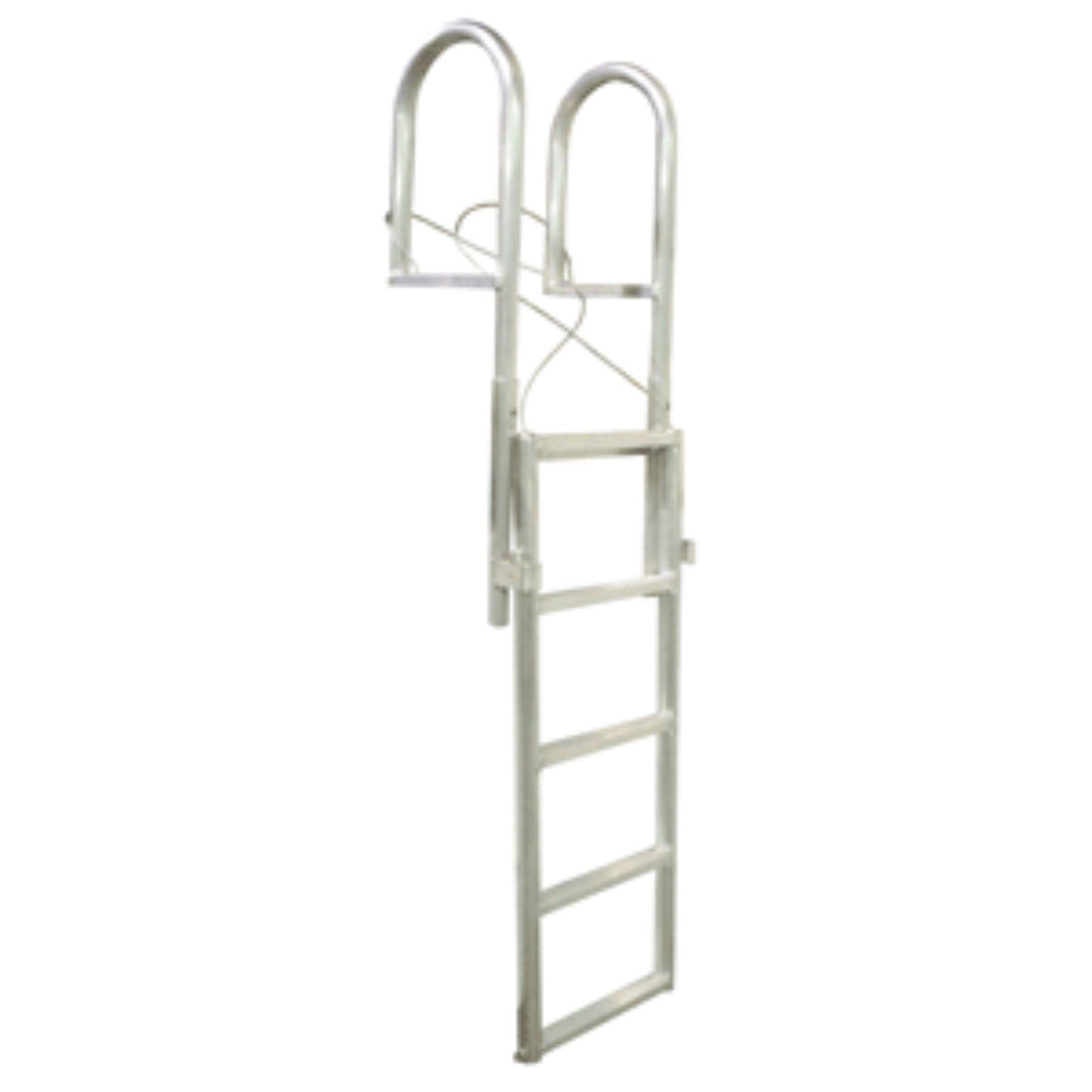 Dock Edge SLIDE-UP Aluminum 5 Step Dock Ladder NTZ8_K6ZMW91