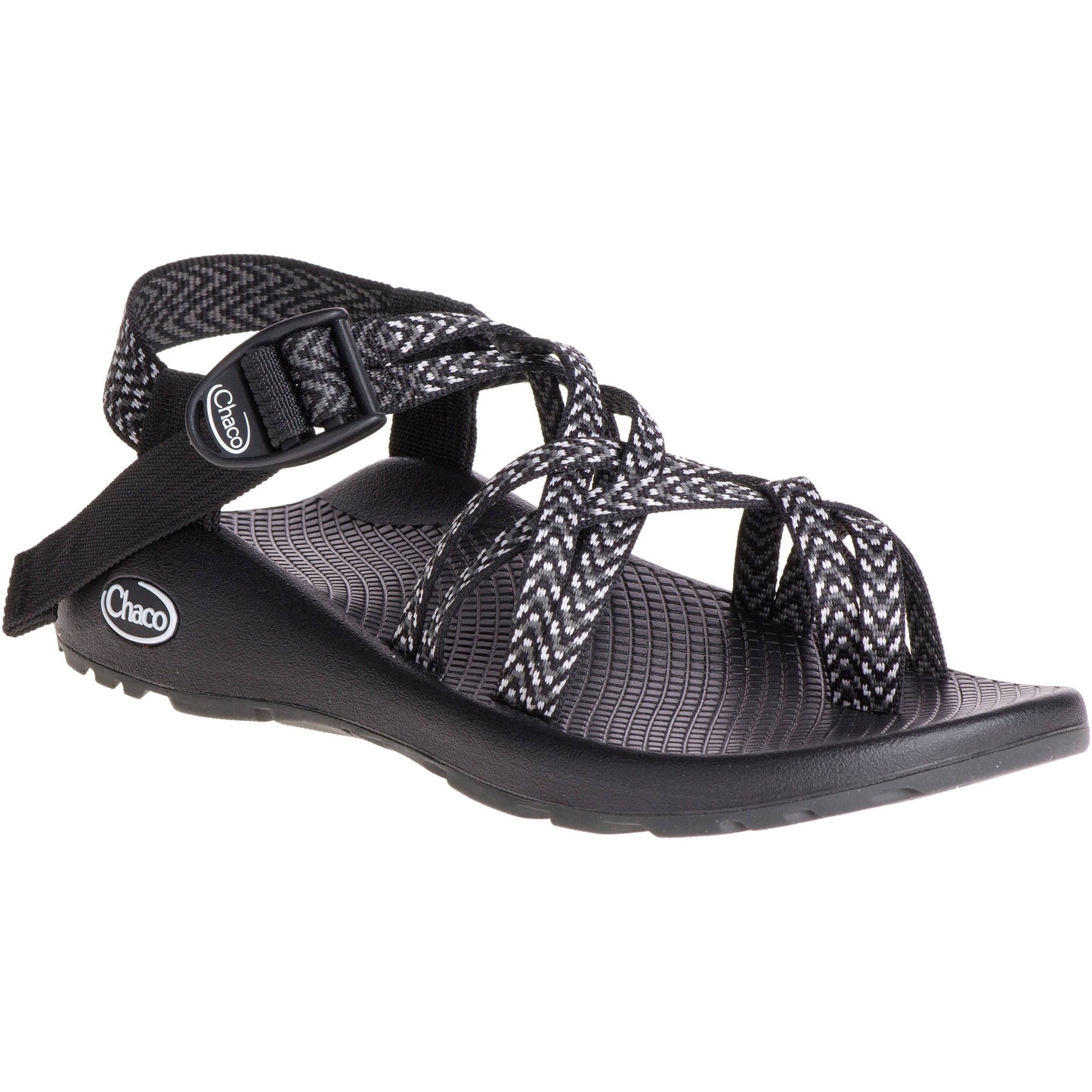 Chaco Womens ZX/2 Classic Sandal - 7 Wide - Boost Black JMZ6_W9JZR90