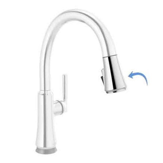 Delta RP101293 Coranto Kitchen Faucet Sprayer Assembly with ShieldSpray Technology - Chrome PGZ7_S6QHD53