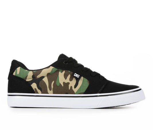 DC Anvil Mens Skate Shoes Black Camouflage : 11.5 D - Medium AUY9_X7IFD85