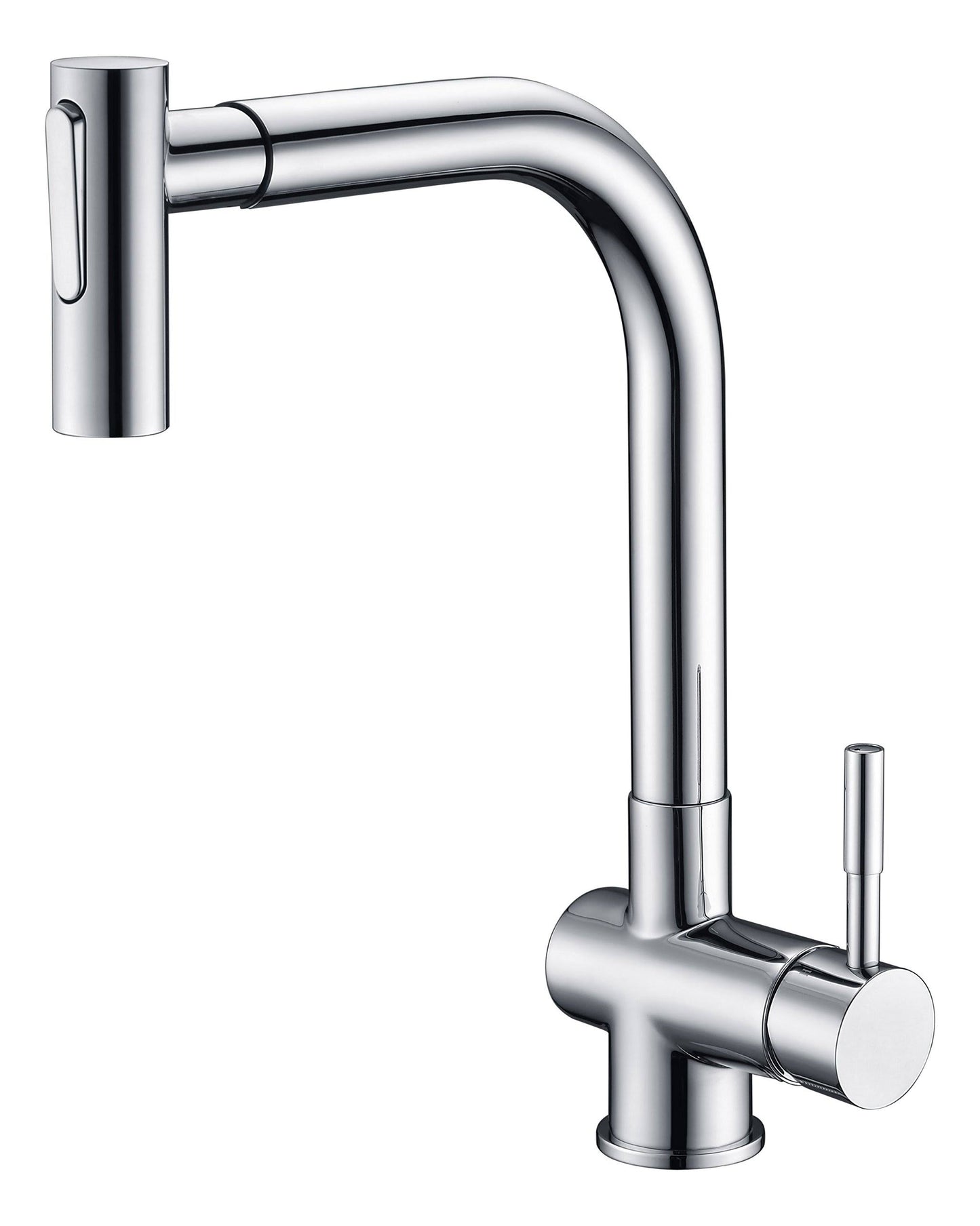 Dawn AB50 3670C Single-Lever Pull-Out Spray Sink Mixer, Chrome UIY4_E2AGU17