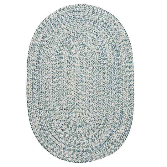 Colonial Mills Howell Tweed Federal Blue Rug - 2 ft x 4 ft Oval MXK3_E4UOU20