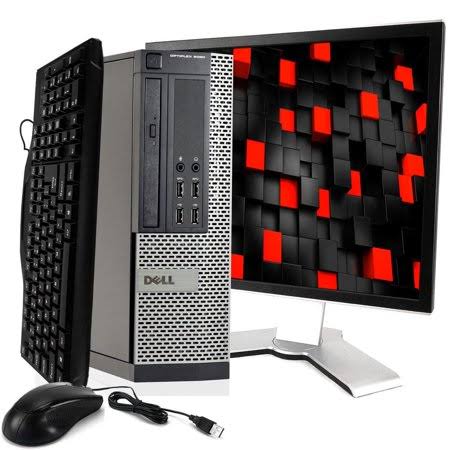 Dell OptiPlex 7020 Desktop COMPUTER, Intel Core i5, 4GB Ram 500GB HDD Windows 10 Home, Includes 22 in LCD Monitor, USB Keyboard  GGI9_D4DZD17