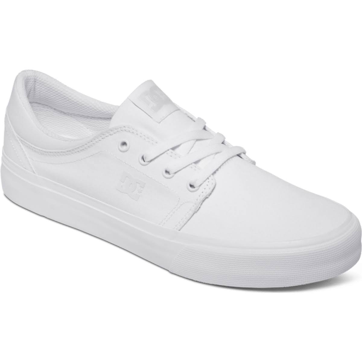 DC Shoes Trase TX - White/White/White / 8.5D LBR9_N7FHN10