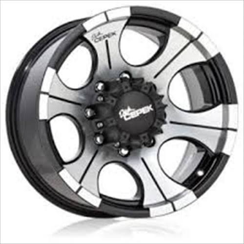 Cepek Wheel 1189170 DC-2 Black 18 x 9, Bolt Circle - 8 x 170, Size: One Size MDL0_O4KTX35