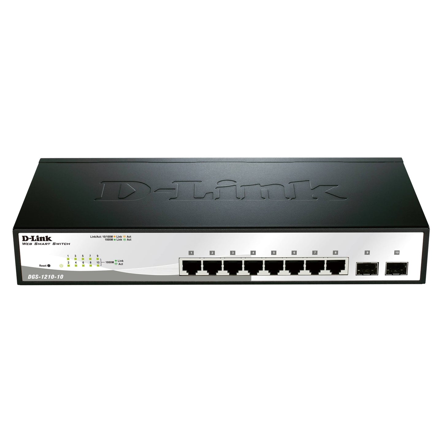 D-Link Smart+ DGS-1210-10 Managed Switch - 8 Ethernet Ports 2 SFP Ports ZMA6_T2SYG36