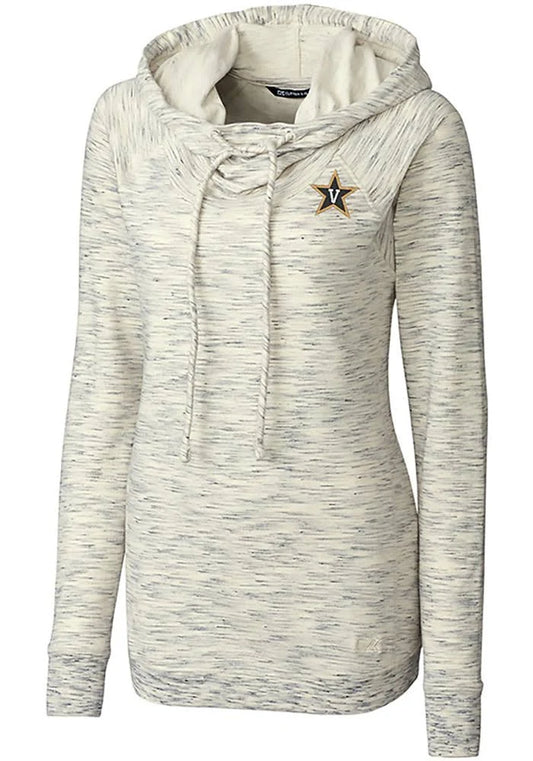 Cutter Buck Womens Vanderbilt Commodores Tie Breaker Hoodie, White, Size: XXXL, Fleece FQH6_S2HAO49