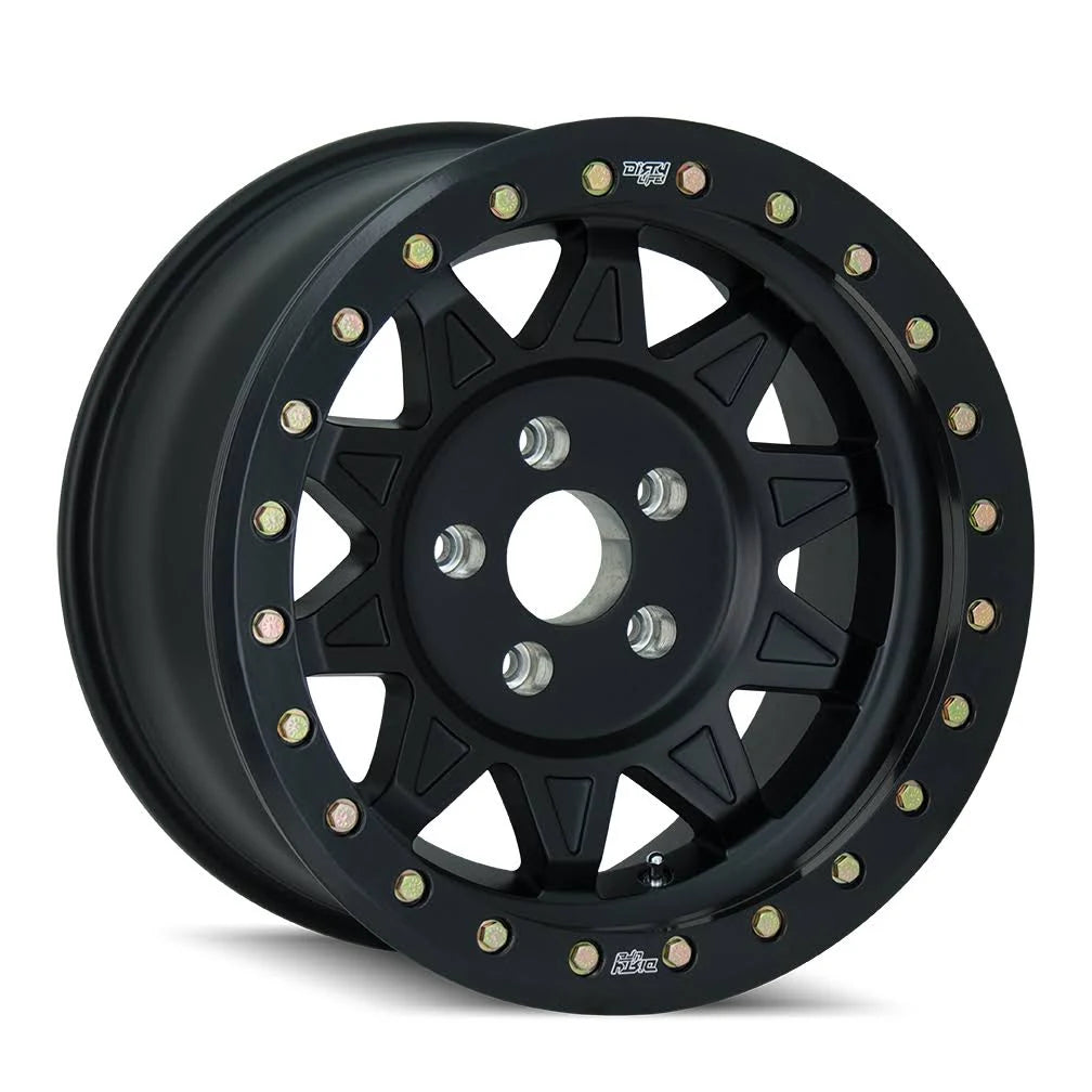 Dirty Life Roadkill Matte Black Beadlock 17x9 8x165.1 -14mm 130.8Mm ZIM5_W4SGB18