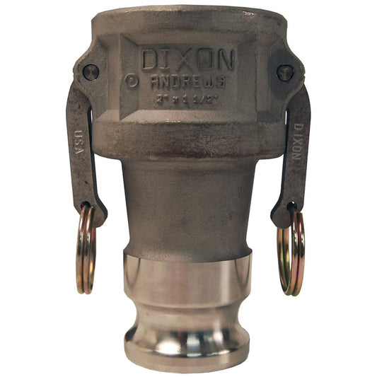 Dixon Valve 356T6 Aluminum Reducing Cam and Groove Coupler x Adapter WMZ6_Z9PKX73