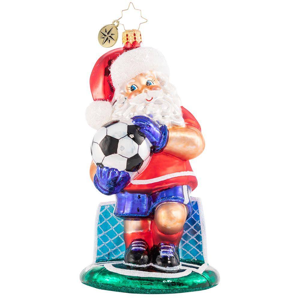 Christopher Radko Grass Stains for Goalie Glory Ornament QPQ2_I5QJJ91