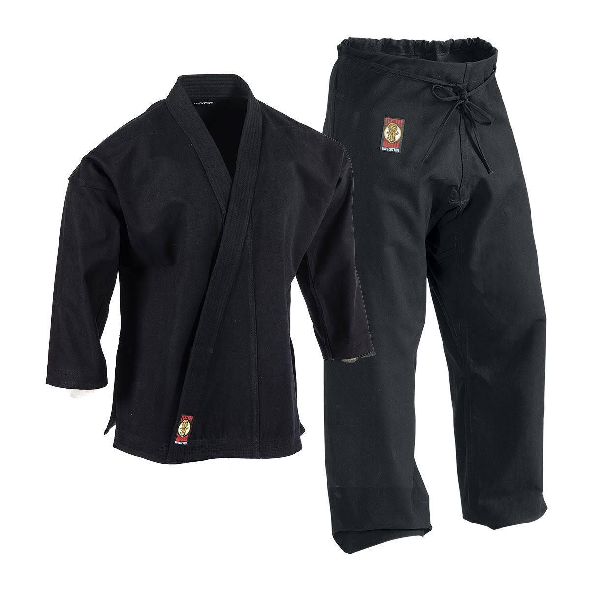 Century 14 oz Ironman Uniform Karate Martial Arts c04981 - Black 6 YBO8_U1VTO39