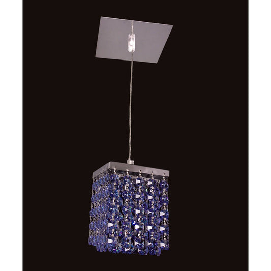 Classic Lighting 16101 SMS Bedazzle, Crystal, Light Pendant, Chrome DED1_Q6VIU01