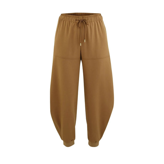 Chloé - Drawstring Trousers, Women , Green AMR7_B3EQL85