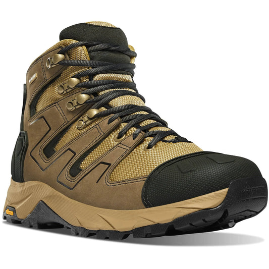 Danner Mens Downrange 6 in. GTX Boot 7.5 Black / Tan / Charcoal D MVF8_Y8JPB51