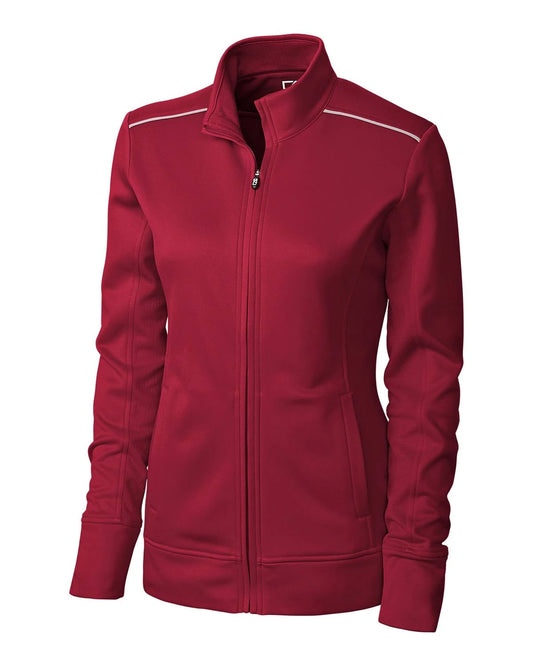 Cutter Buck Womens CB WeatherTec Ridge Full Zip - LCK02571 Chutney UDG9_K1SWC67