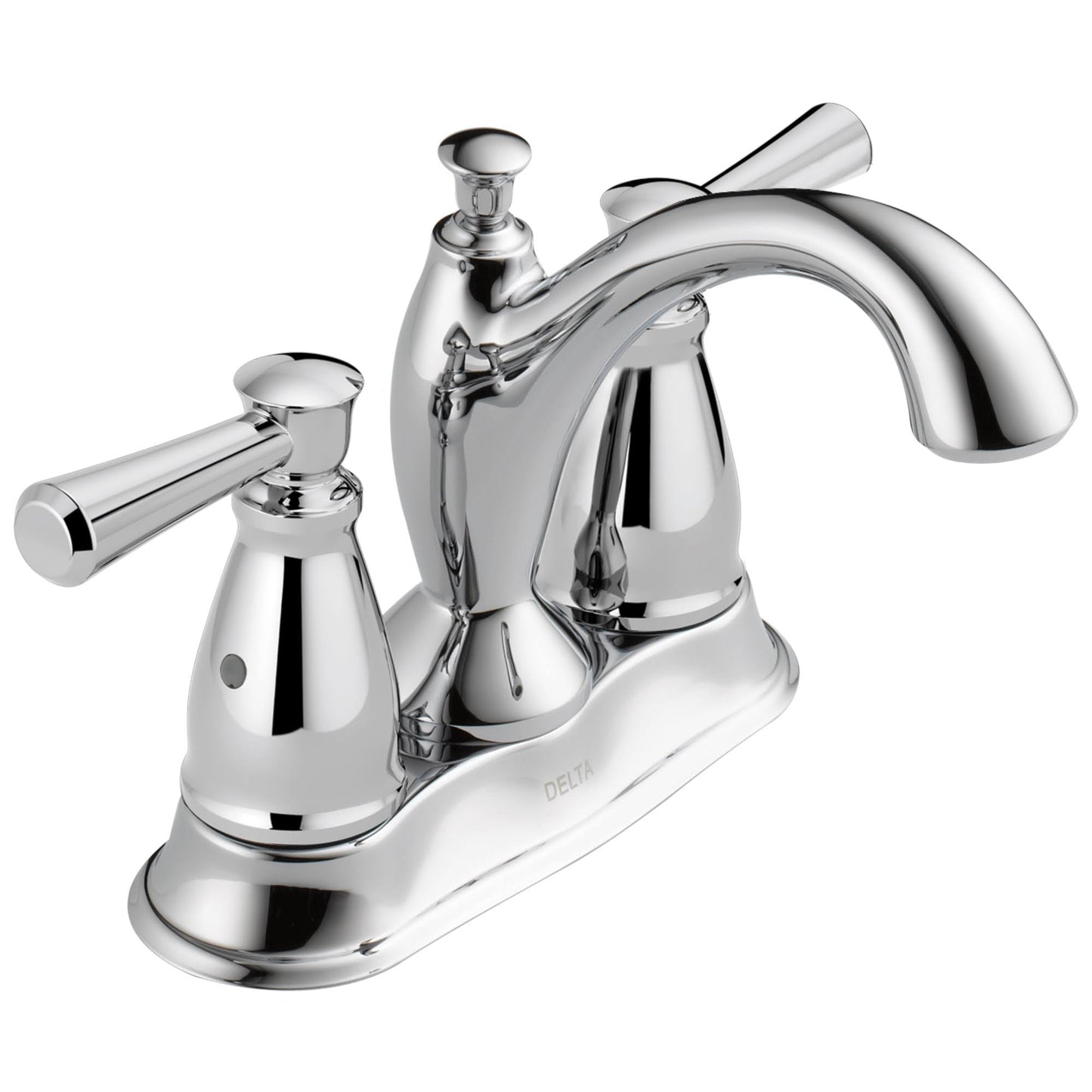 Delta 2593-TP-DST Linden Two Handle Tract-Pack Centerset Bathroom Faucet - Chrome EHI1_D2JLJ63