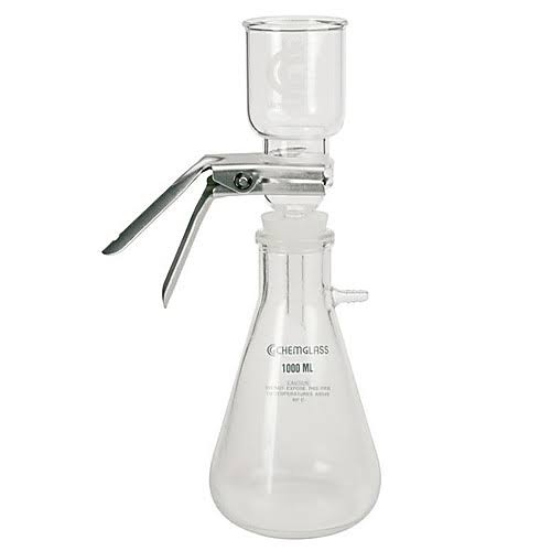 Chemglass - CG-1420-10 - Funnel Only, 47mm, 500ml, Graduated, ( Each ) DRL7_S4YEJ15