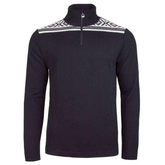 Dale of Norway Mens Cortina Basic Masculine Sweater Black/Off White M NBC4_V5KUY12