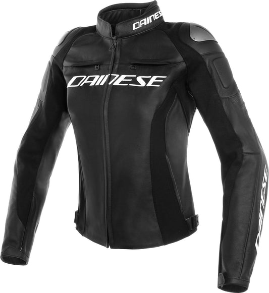 Dainese Racing 3 Lady Leather Jacket Black 38 LXP6_T9WIG72