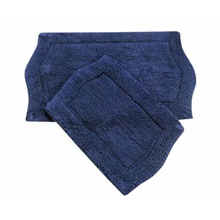 Darby Home Co Shera 2 Piece Bath Rug Set, Blue TND1_J6ZNP41