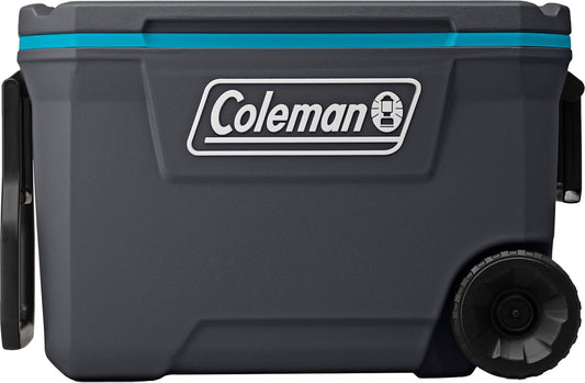 Coleman 316 Series 62-Quart Wheeled Cooler, Storm UWV9_P2BIM38