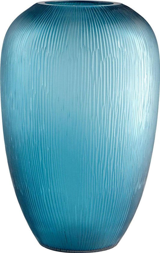 Cyan Design Reservoir Vase Large Blue Glass VVM2_N9KED74