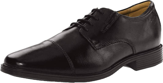 Clarks Tilden Cap 9 Mens Black XPV7_R0LOE05