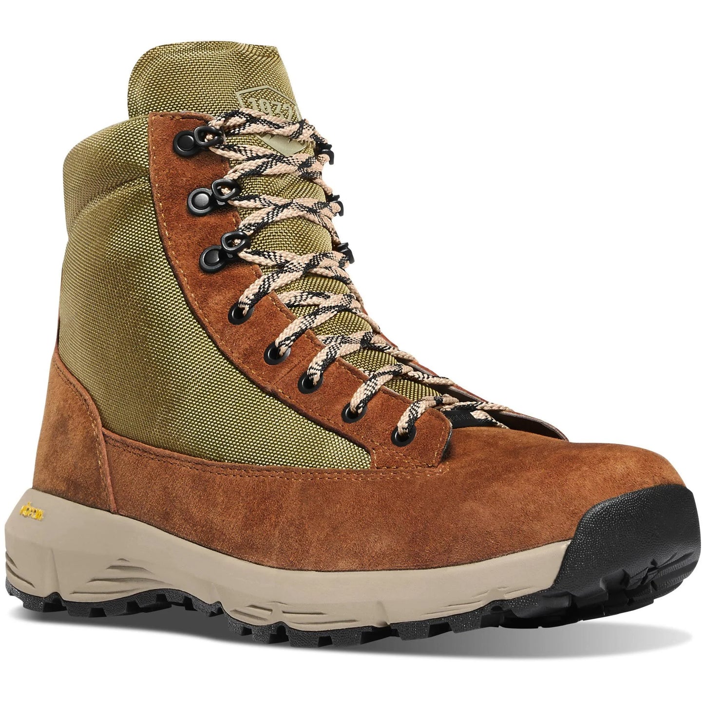 Danner Mens Explorer 650 6in Boot - 10D - Brown /Olive YDE1_F7AHG77