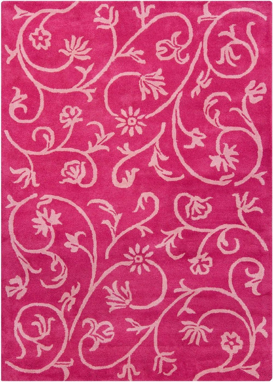 Chandra Bajrang Transitional Area Rug Collection 7x10 in Pink Color VST9_Z5DVQ51