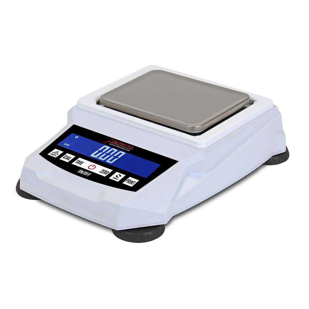 Detecto 420 Digital Precision Balance Scale-5.7x4.5x22 Platform-2000 G Capacity by Wholesale Point 420-2000 BPR5_P9QSL63