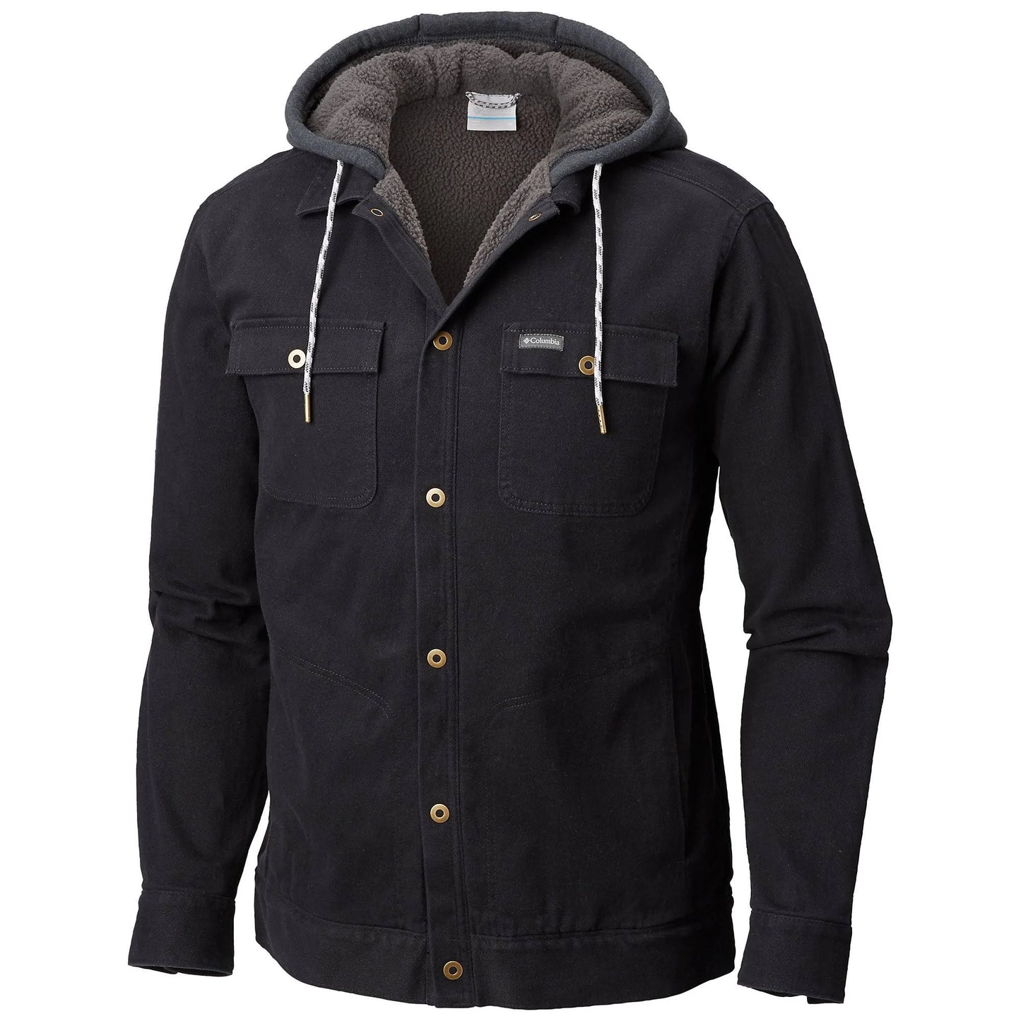 Columbia Men & S Pilot Peak Shirt Jacket - Black RYE1_Z4TTJ01