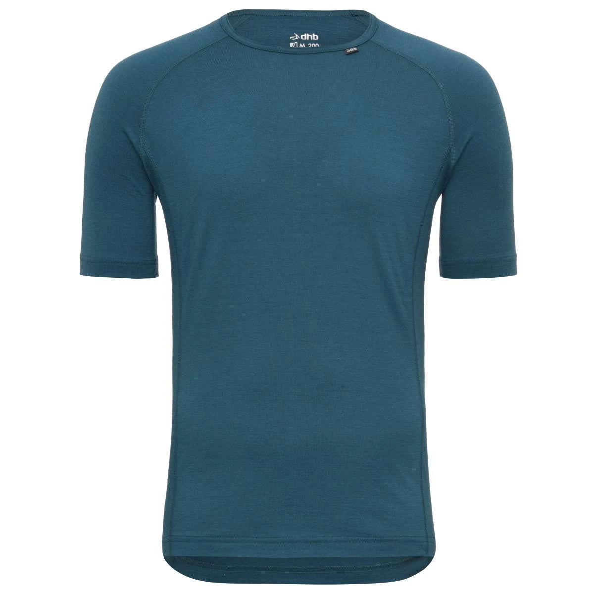 dhb Merino Short Sleeve Base Layer (M_200) Large Blue Base Layers Mens CUY9_T2VCL73