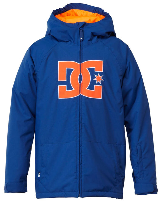 DC Boy&s Story Snow Jacket, Size: 12, Blue EWI7_L3KIB33