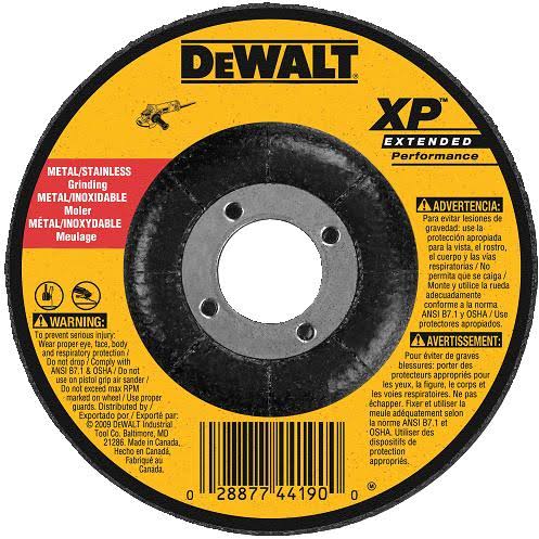 DeWalt DW8826 Metal Stainless Steel Grinding Wheel 7 - 40 Pak DJY2_M1CTE90