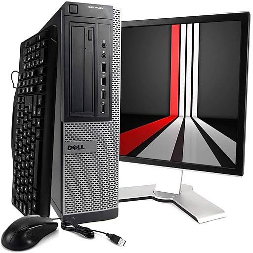 Dell OptiPlex 9010 Desktop Computer with 22x22 Monitor, Intel i5, 8GB Memory, 500GB Hdd, Windows 10 Pro RKK1_S9LYM05