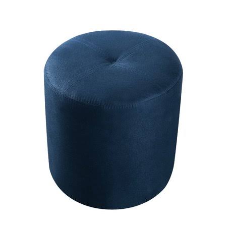 Charlton Home Albia Accent Stool Color: Dark Blue IFI2_O3ERC16