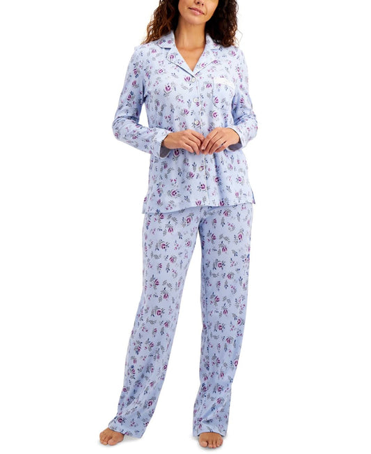 Charter Club Soft Brushed Cotton Pajama Set, Created for Macy&s - Fancy Floral JMR7_K1HWF73