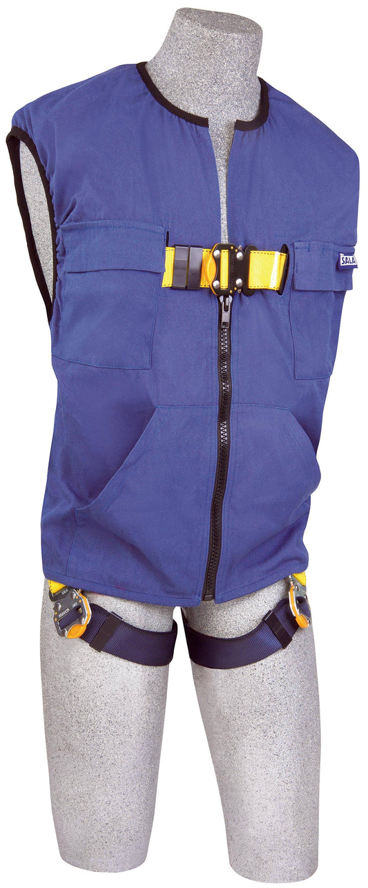 DBI Sala 1111578 Delta Vest Cotton Blue Work Vest Style Harness BYO9_K8MRC41