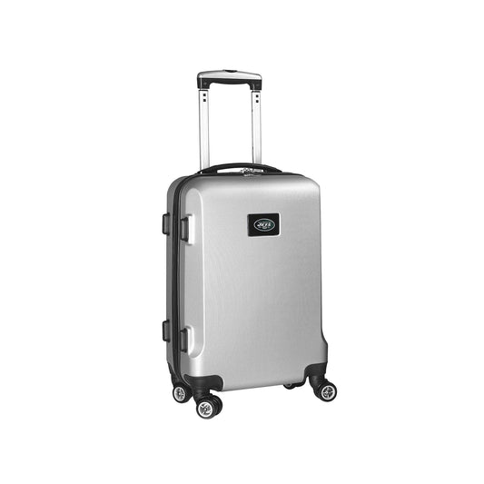 Denco Sports Luggage NFL Hardside Spinner - 20x22 - Silver/New York Jets GRA1_J1VXW49