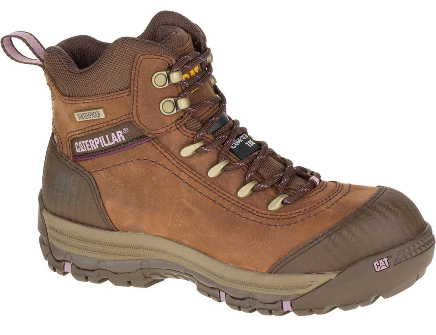 Caterpillar Womens Ally Waterproof Composite Toe Work Boot JWF9_T6OMW30